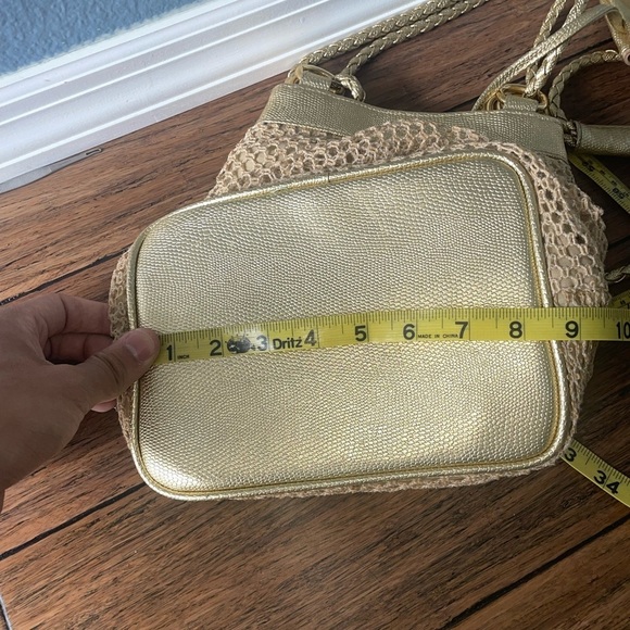 Gold✨woven bag summer bag basket bag raffia bag straw bag hobo bag vacation bag - Picture 5 of 12